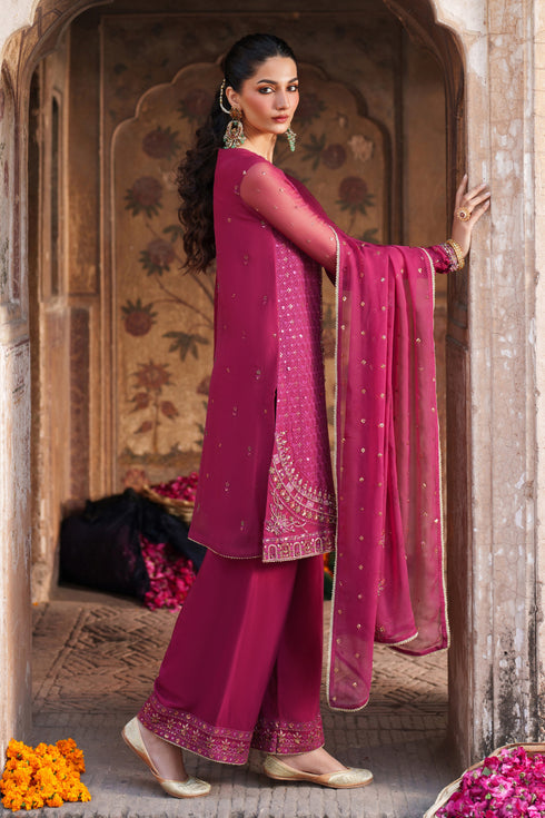 Naqshi | Kiraz Chiffon Collection | Zardoz - Official Naqshi stockist in UK - Sakeena London
