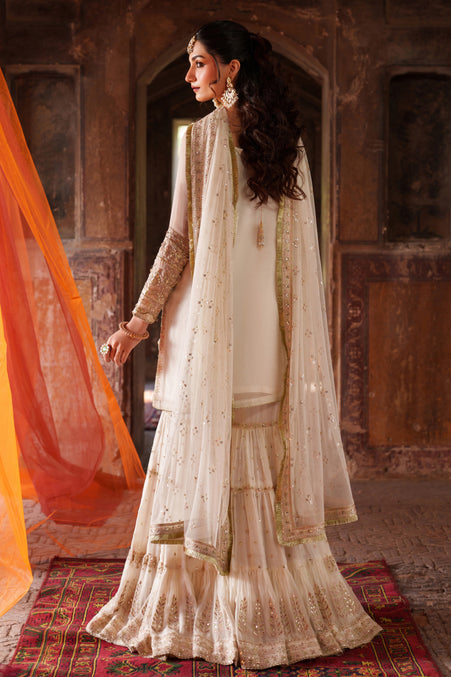 Naqshi | Kiraz Chiffon Collection | Umaima - Official Naqshi stockist in UK - Sakeena London