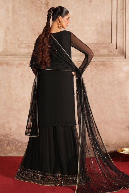 Naqshi | Kiraz Chiffon Collection | Hunaira - Official Naqshi stockist in UK - Sakeena London