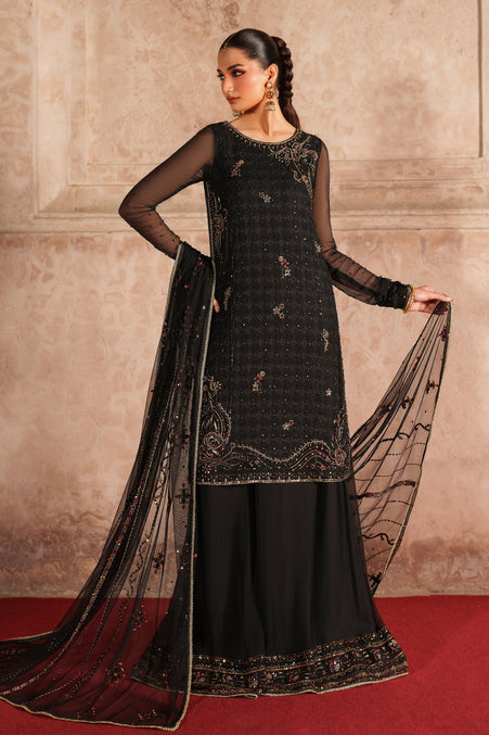 Naqshi | Kiraz Chiffon Collection | Hunaira - Official Naqshi stockist in UK - Sakeena London