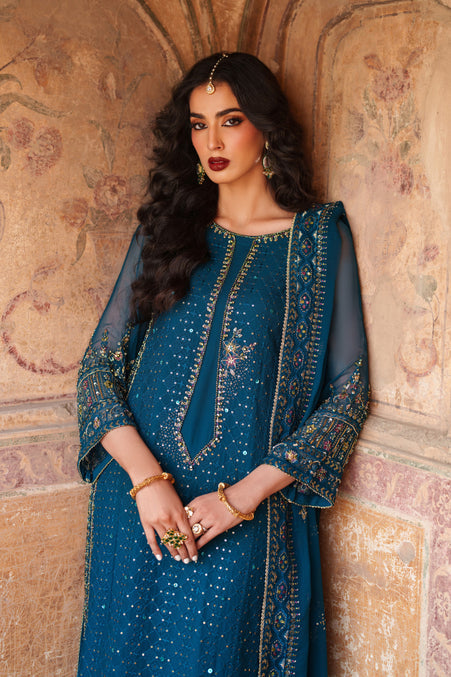 Naqshi | Kiraz Chiffon Collection | Aroosa - Official Naqshi stockist in UK - Sakeena London
