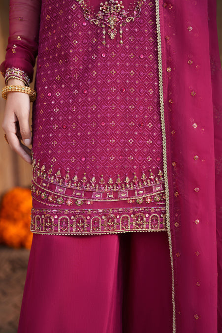 Naqshi | Kiraz Chiffon Collection | Zardoz - Official Naqshi stockist in UK - Sakeena London