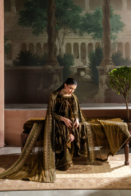 Naqshi | Nazleen Velvet | Danara - Official Naqshi stockist in UK - Sakeena London