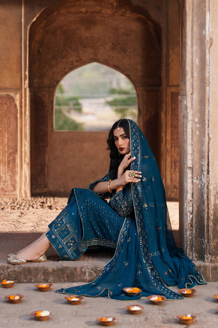 Naqshi | Kiraz Chiffon Collection | Aroosa - Official Naqshi stockist in UK - Sakeena London