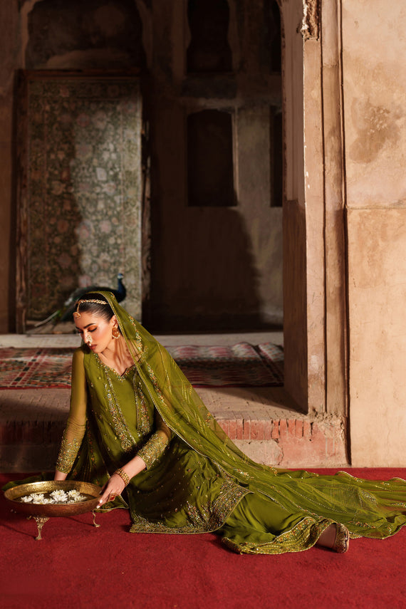 Naqshi | Kiraz Chiffon Collection | Anza - Official Naqshi stockist in UK - Sakeena London