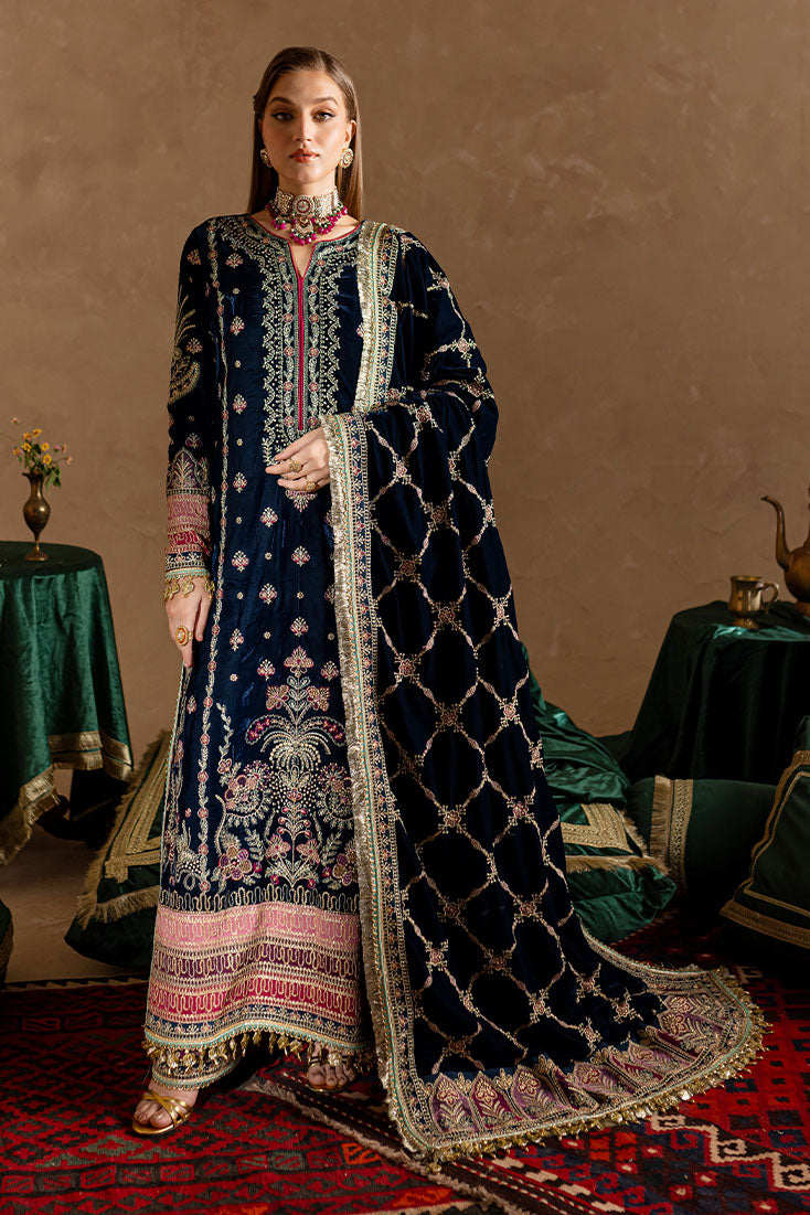 Marjjan | De Rose Velvet | MRV-10 (BLUE) - Official Marjjan stockist in UK - Sakeena London