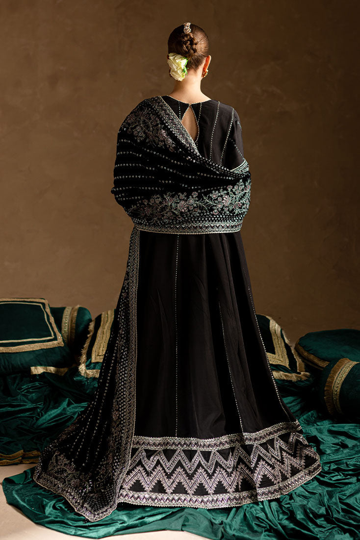 Marjjan | De Rose Velvet | MRV-14 (BLACK) - Official Marjjan stockist in UK - Sakeena London