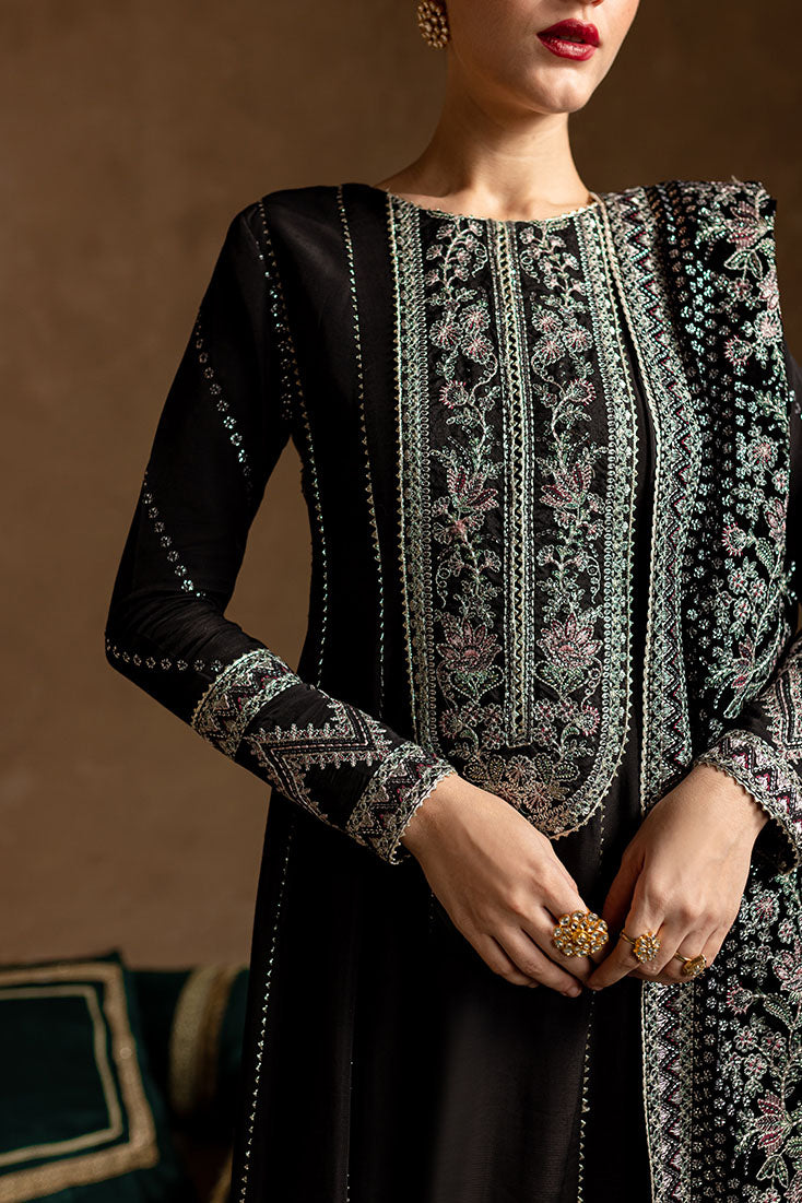 Marjjan | De Rose Velvet | MRV-14 (BLACK) - Official Marjjan stockist in UK - Sakeena London