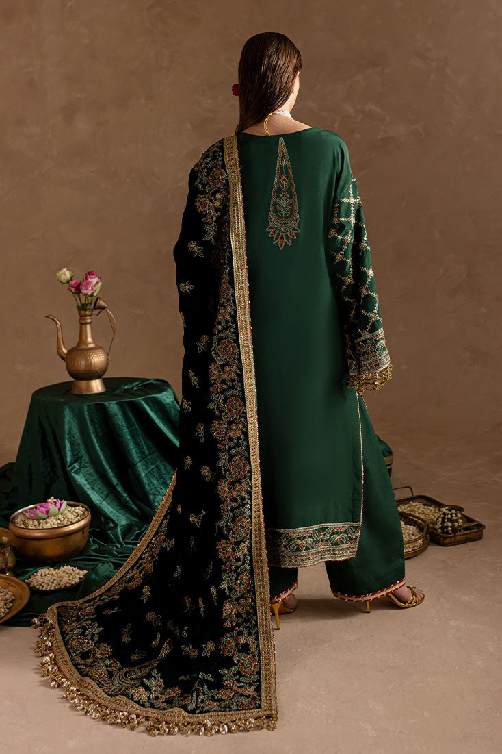 Marjjan | De Rose Velvet | MRV-11 (GREEN) - Official Marjjan stockist in UK - Sakeena London