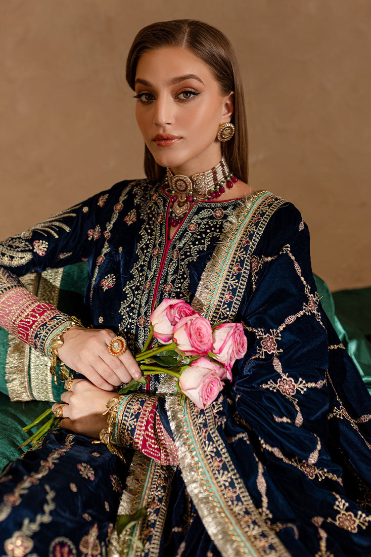 Marjjan | De Rose Velvet | MRV-10 (BLUE) - Official Marjjan stockist in UK - Sakeena London