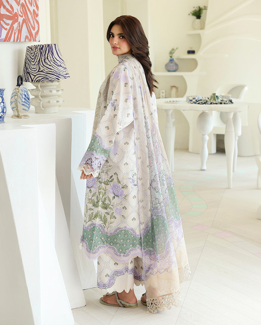 Roheenaz | Petals in Print | White Camellia