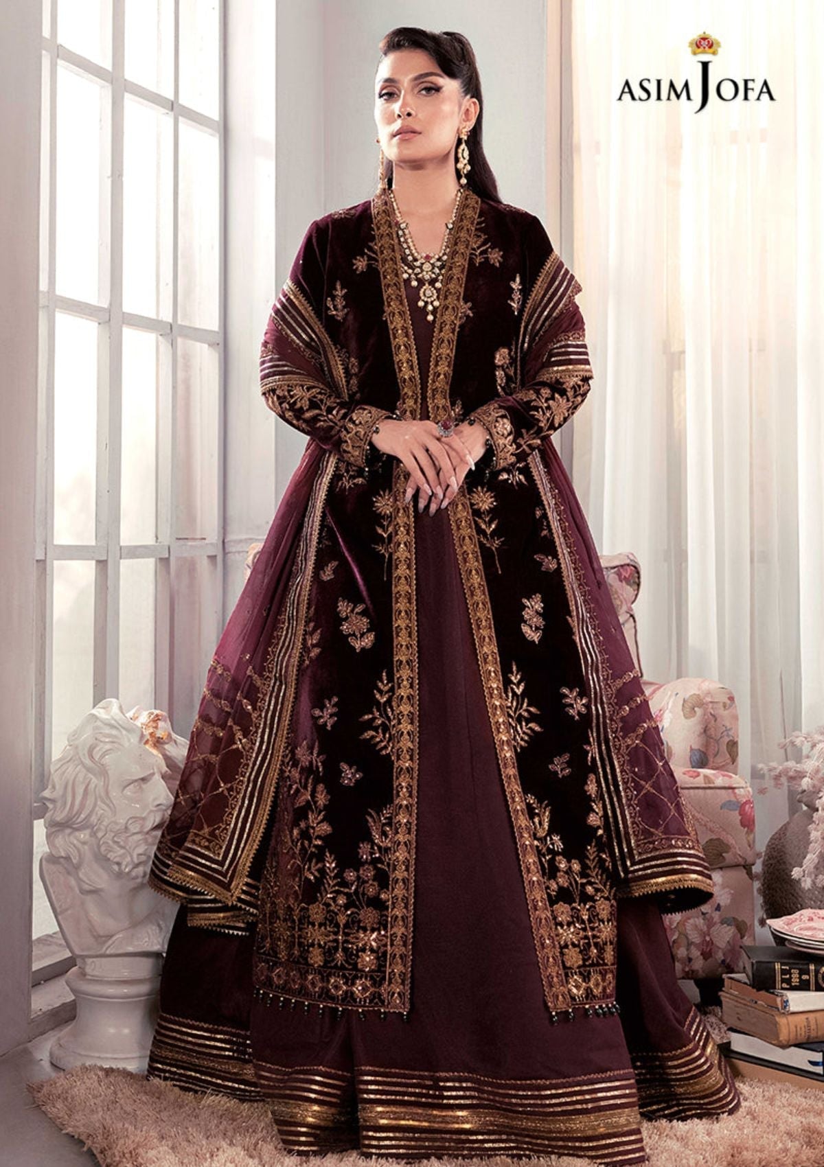 Winter Collection - Asim Jofa - Ayeza Edit - AJAM#1