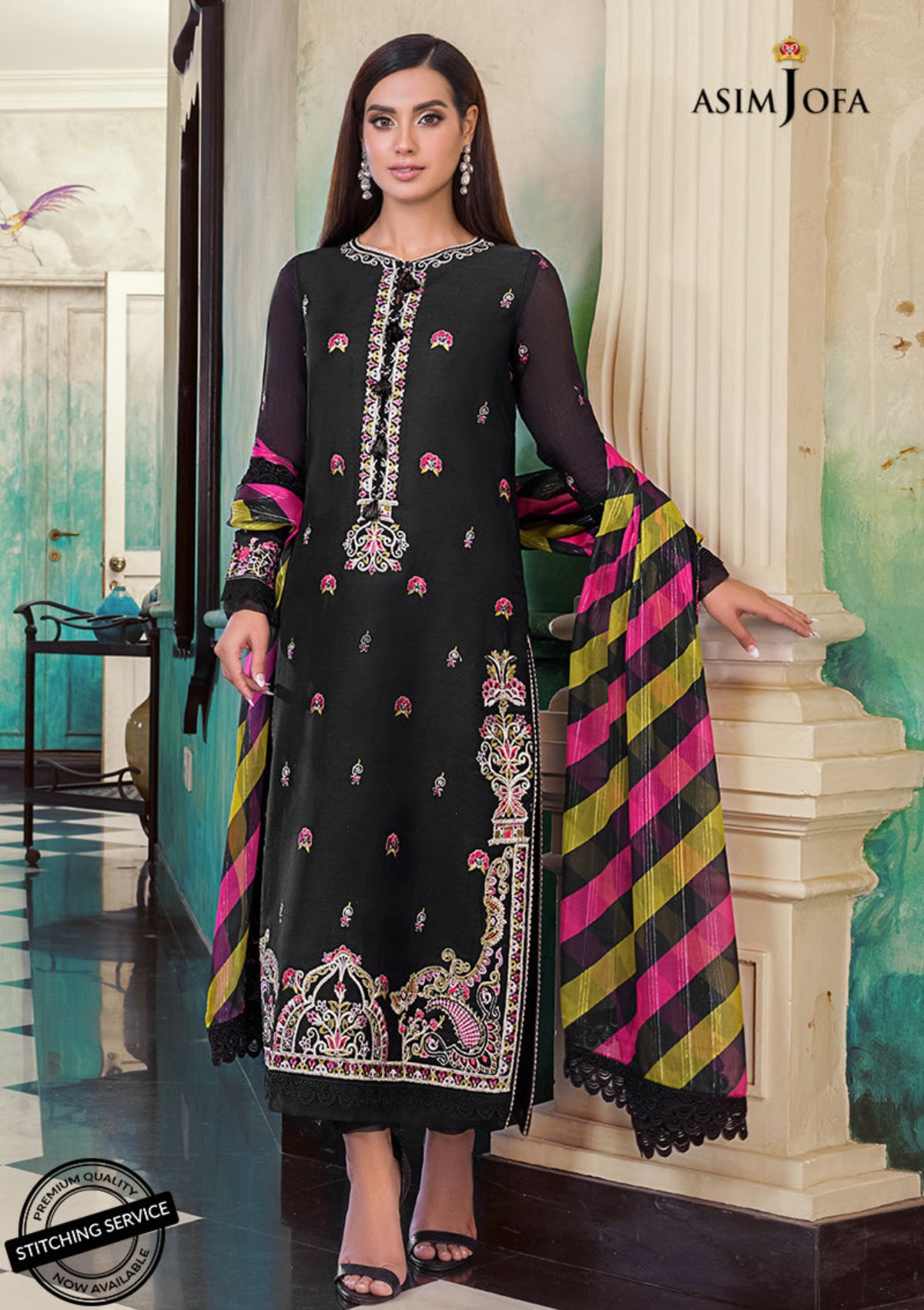 Winter Collection - Asim Jofa - Iqra & Minal - AJIM#11