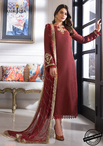 Winter Collection - Asim Jofa - Iqra & Minal - AJIM#12
