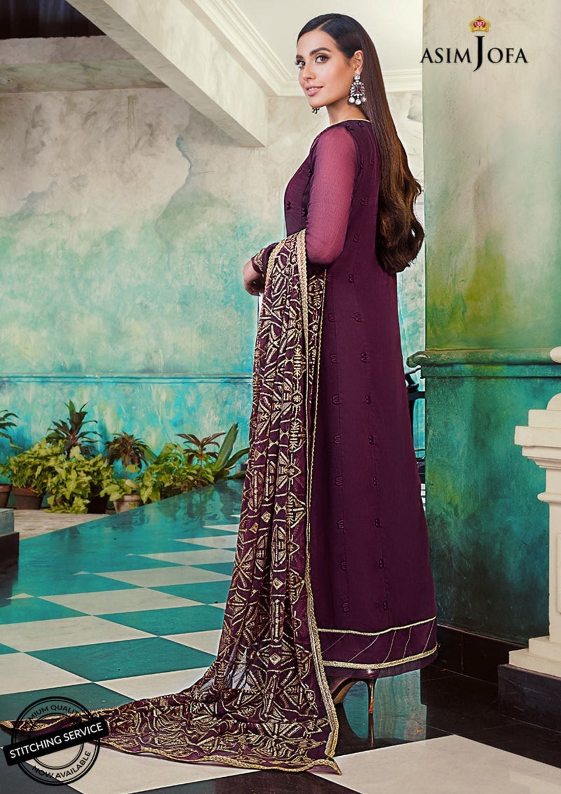 Winter Collection - Asim Jofa - Iqra & Minal - AJIM#19
