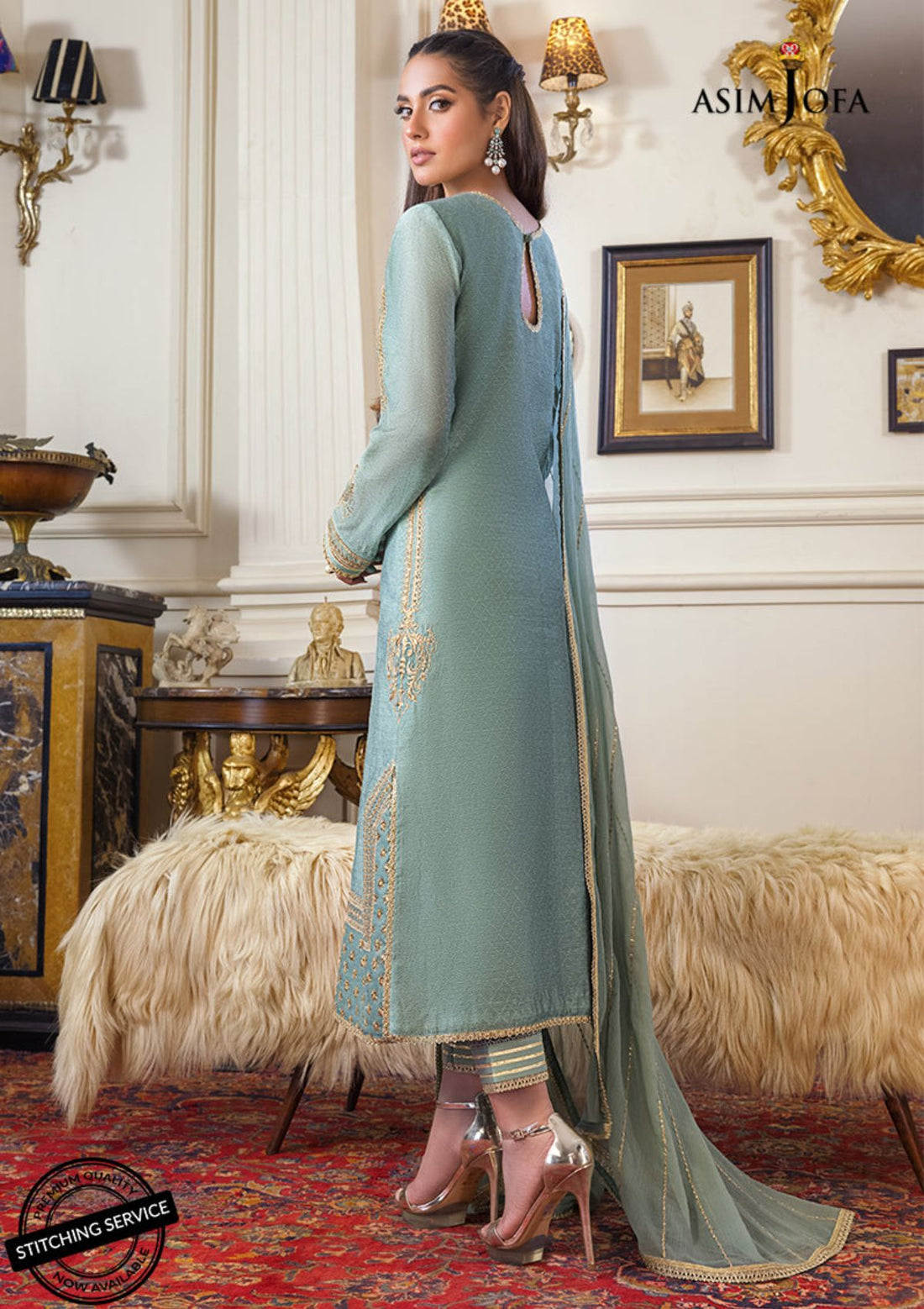 Winter Collection - Asim Jofa - Iqra & Minal - AJIM#21