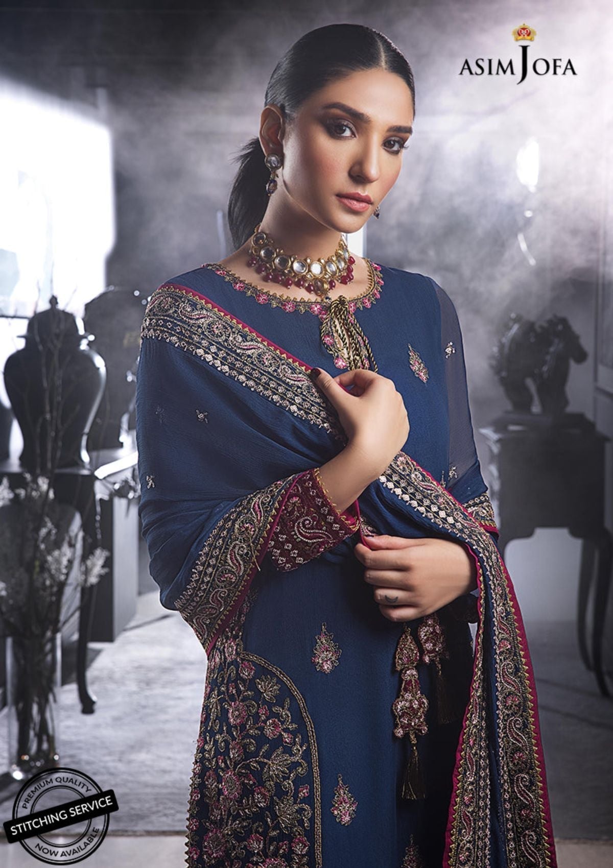 Winter Collection - Asim Jofa - Ramsha Edit - AJRE#1