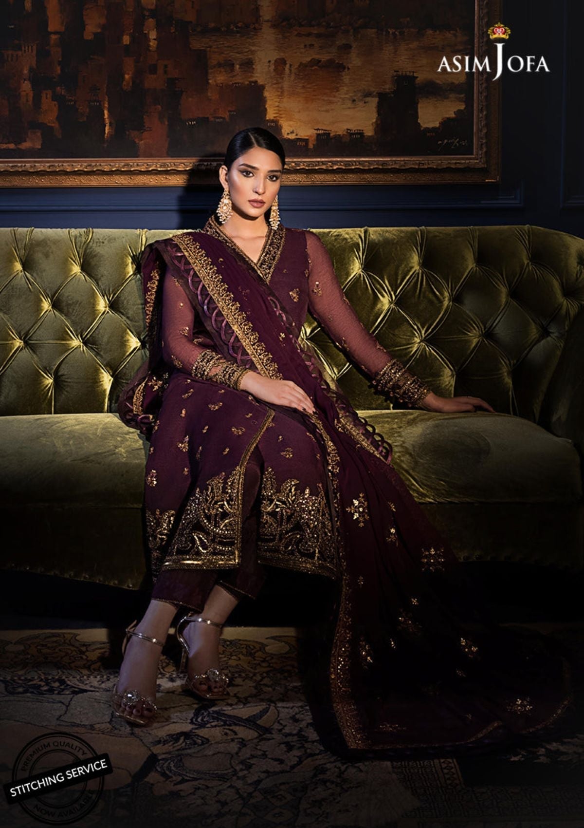 Winter Collection - Asim Jofa - Ramsha Edit - AJRE#10