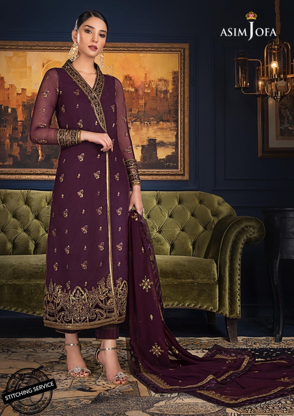 Winter Collection - Asim Jofa - Ramsha Edit - AJRE#10