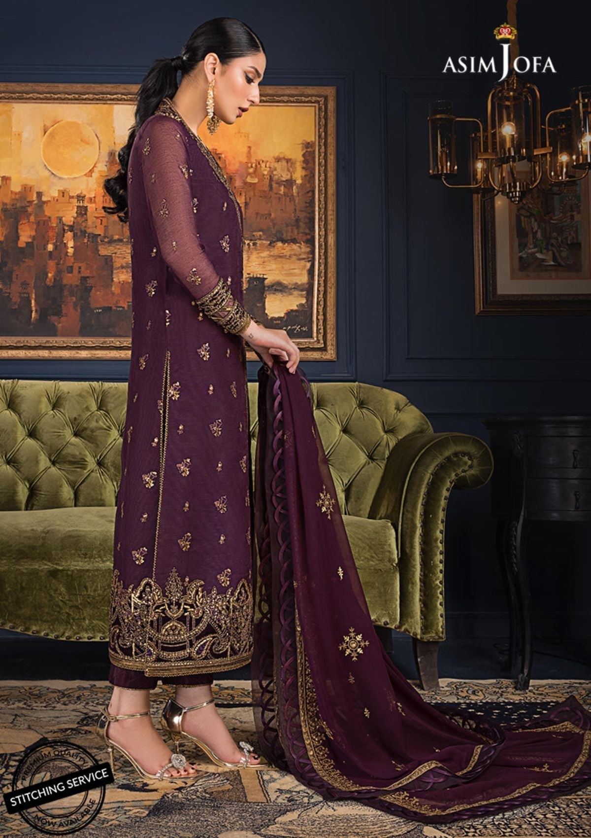 Winter Collection - Asim Jofa - Ramsha Edit - AJRE#10