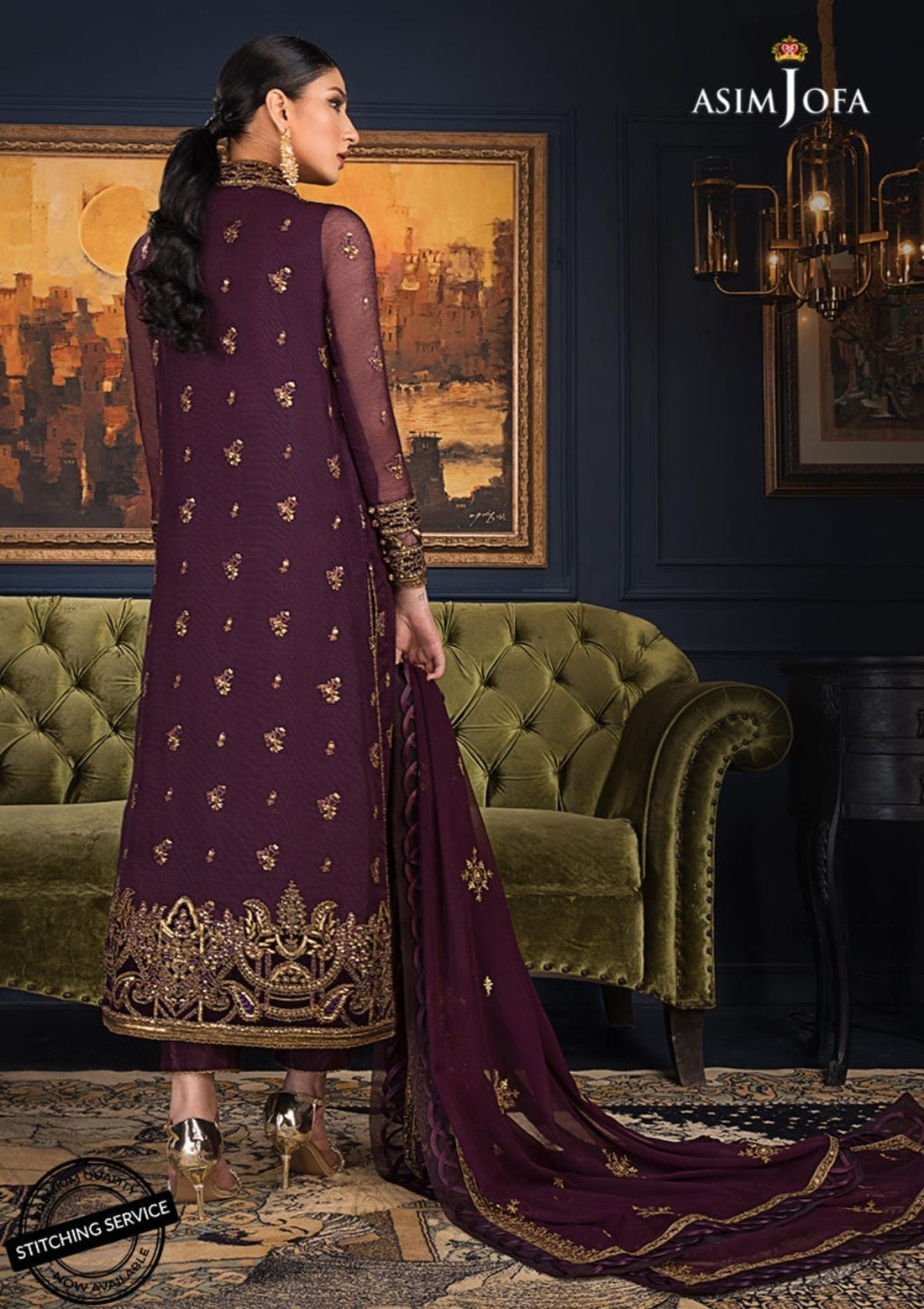 Winter Collection - Asim Jofa - Ramsha Edit - AJRE#10