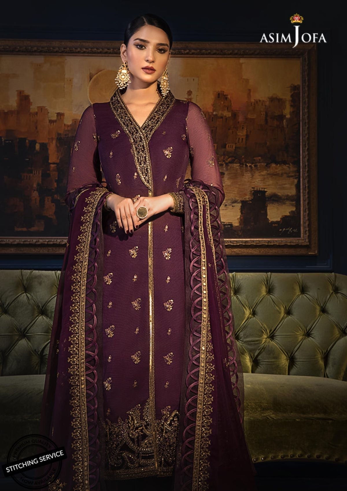 Winter Collection - Asim Jofa - Ramsha Edit - AJRE#10