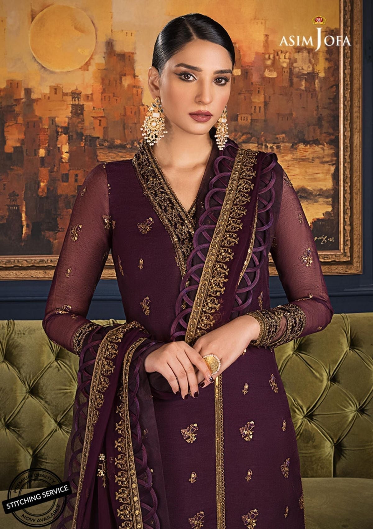 Winter Collection - Asim Jofa - Ramsha Edit - AJRE#10