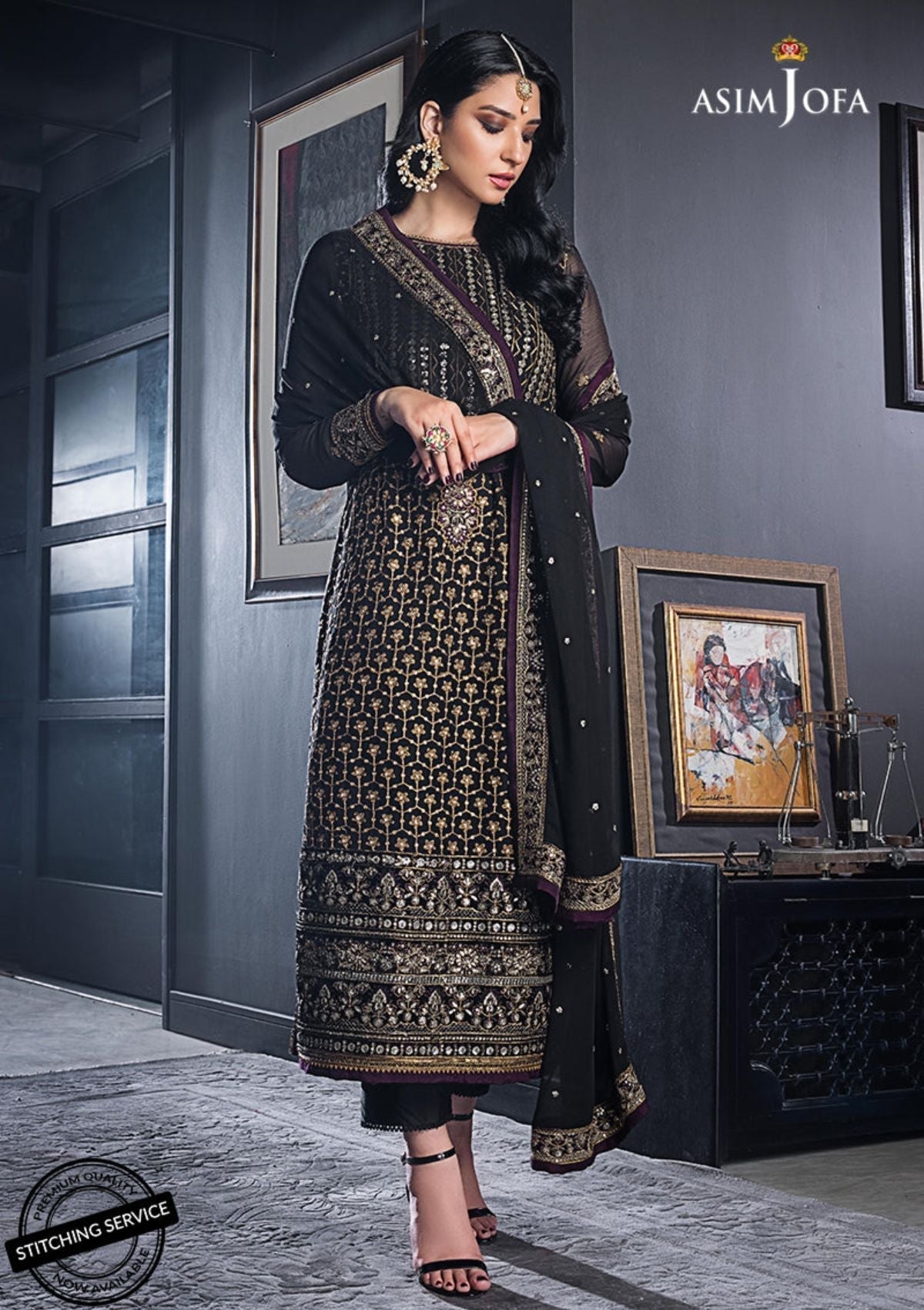 Winter Collection - Asim Jofa - Ramsha Edit - AJRE#11