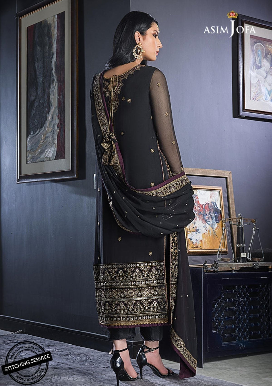 Winter Collection - Asim Jofa - Ramsha Edit - AJRE#11