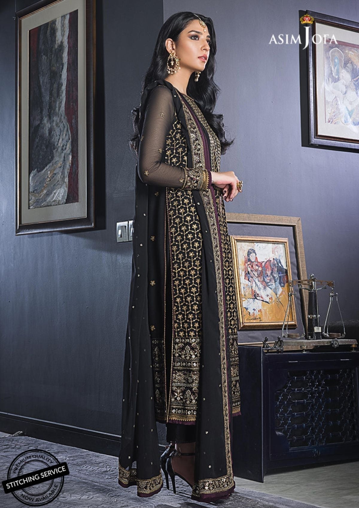 Winter Collection - Asim Jofa - Ramsha Edit - AJRE#11