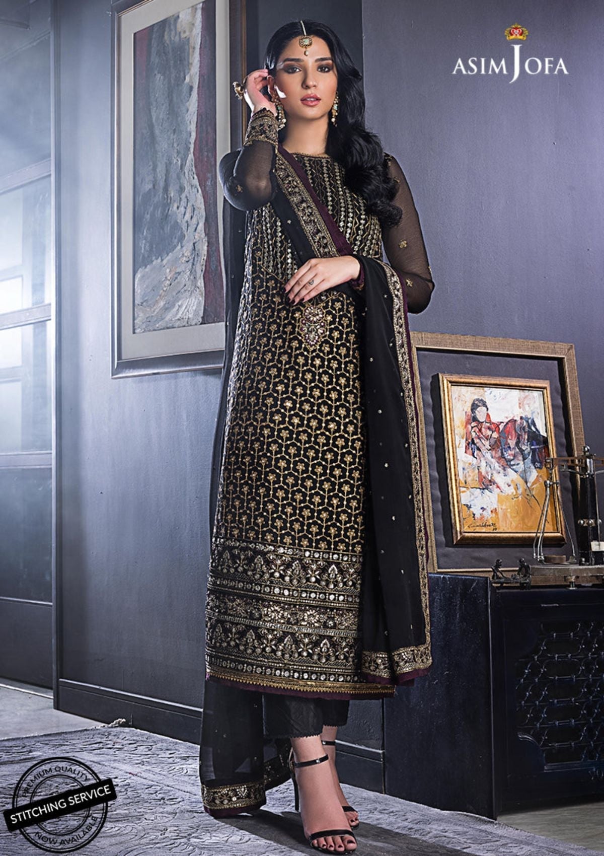 Winter Collection - Asim Jofa - Ramsha Edit - AJRE#11