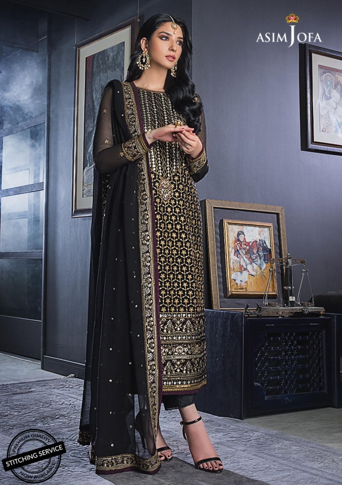 Winter Collection - Asim Jofa - Ramsha Edit - AJRE#11