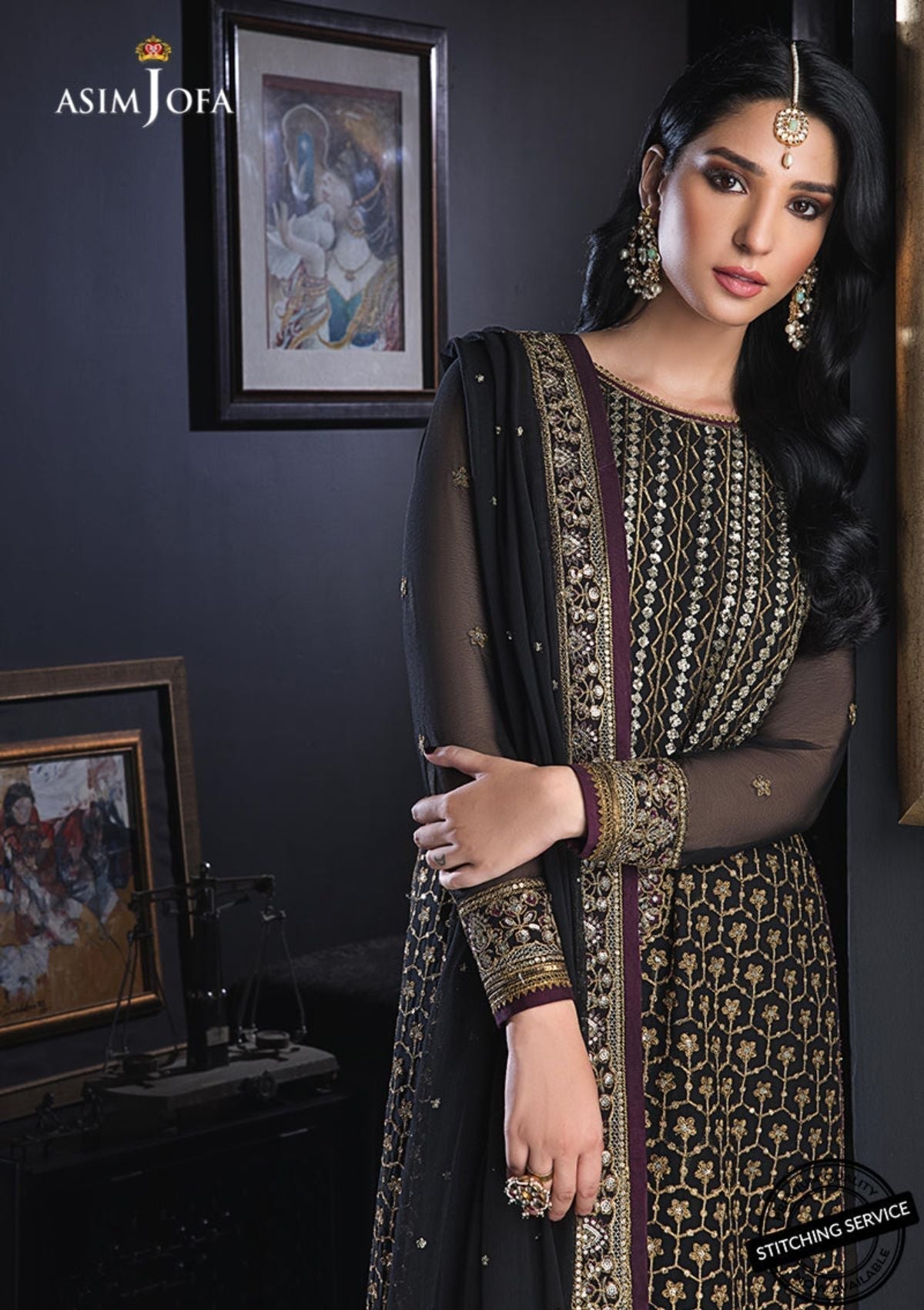 Winter Collection - Asim Jofa - Ramsha Edit - AJRE#11