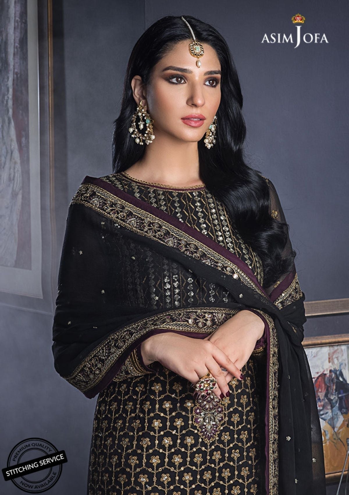 Winter Collection - Asim Jofa - Ramsha Edit - AJRE#11