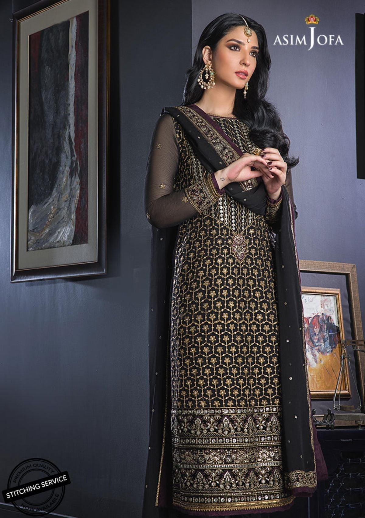 Winter Collection - Asim Jofa - Ramsha Edit - AJRE#11