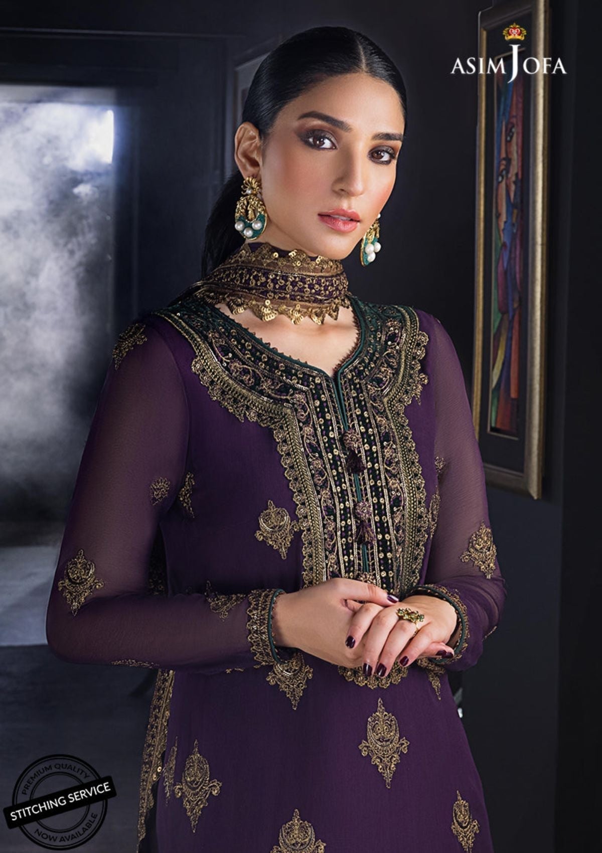 Winter Collection - Asim Jofa - Ramsha Edit - AJRE#4