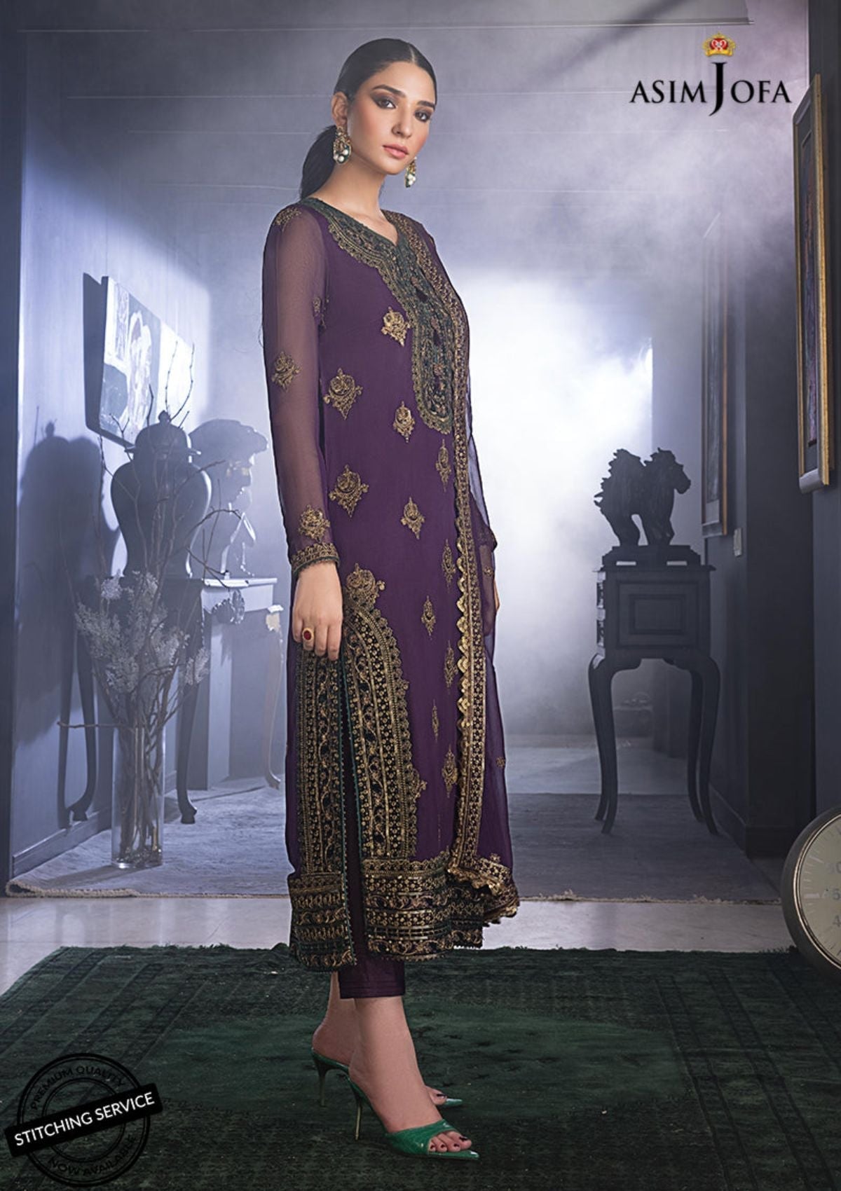 Winter Collection - Asim Jofa - Ramsha Edit - AJRE#4