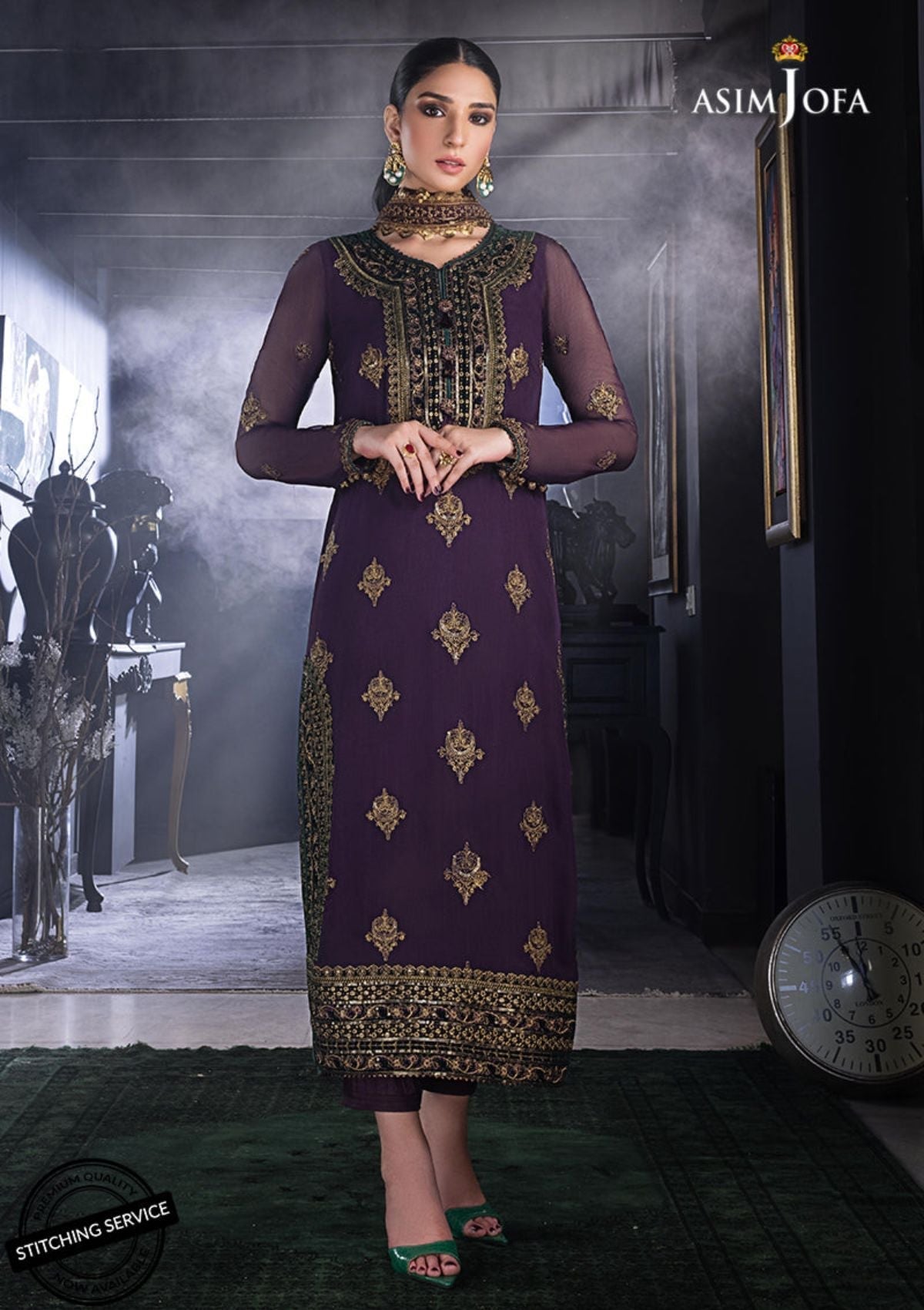 Winter Collection - Asim Jofa - Ramsha Edit - AJRE#4