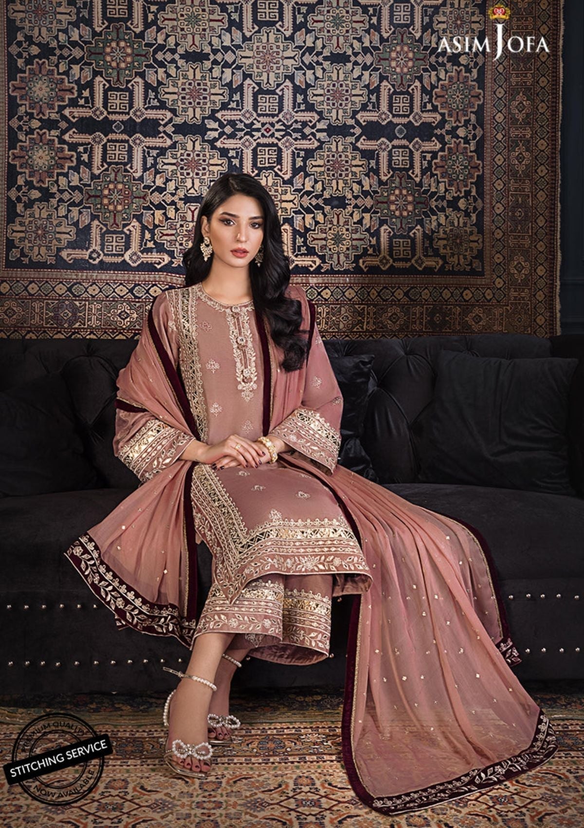 Winter Collection - Asim Jofa - Ramsha Edit - AJRE#5