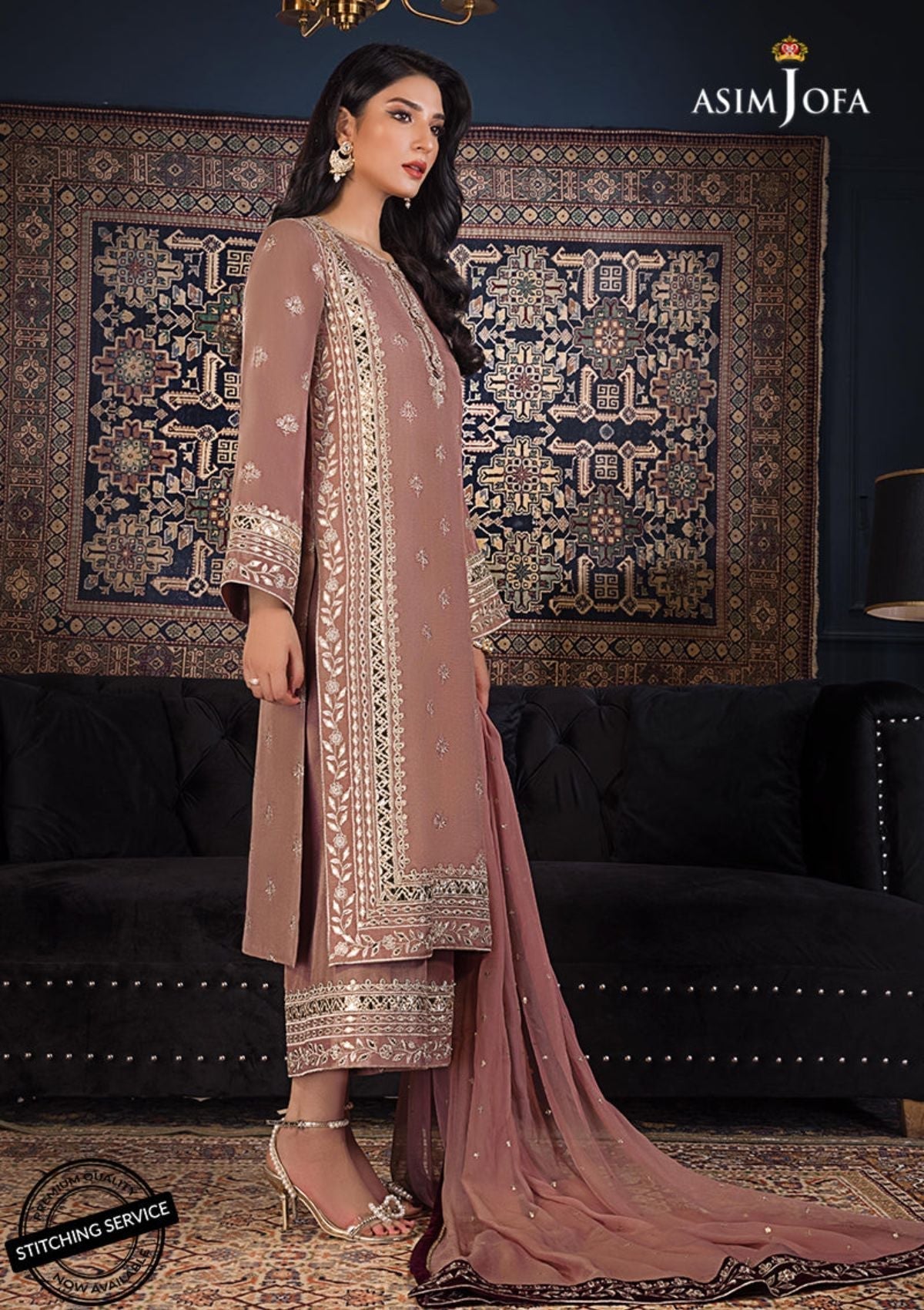 Winter Collection - Asim Jofa - Ramsha Edit - AJRE#5