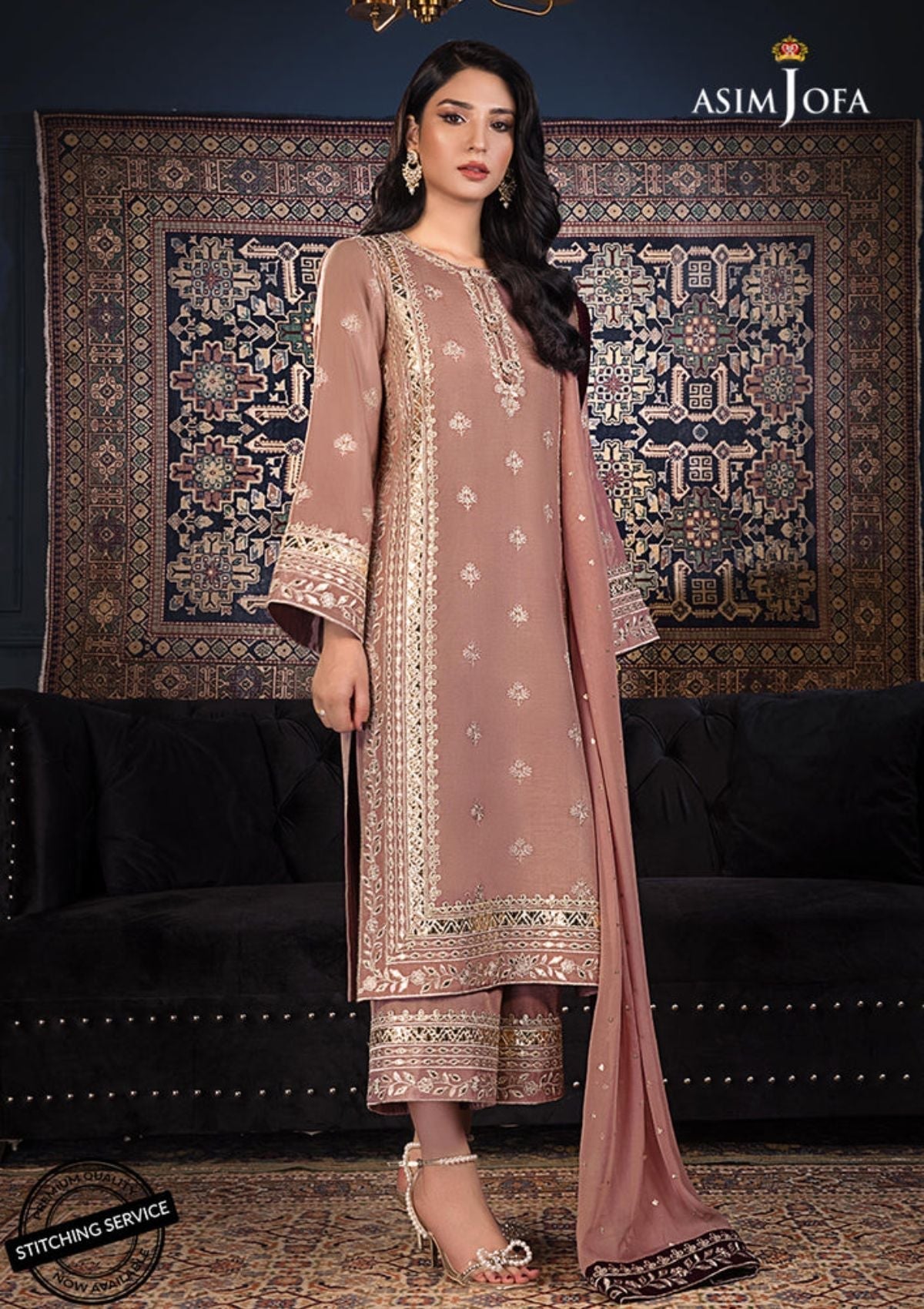 Winter Collection - Asim Jofa - Ramsha Edit - AJRE#5