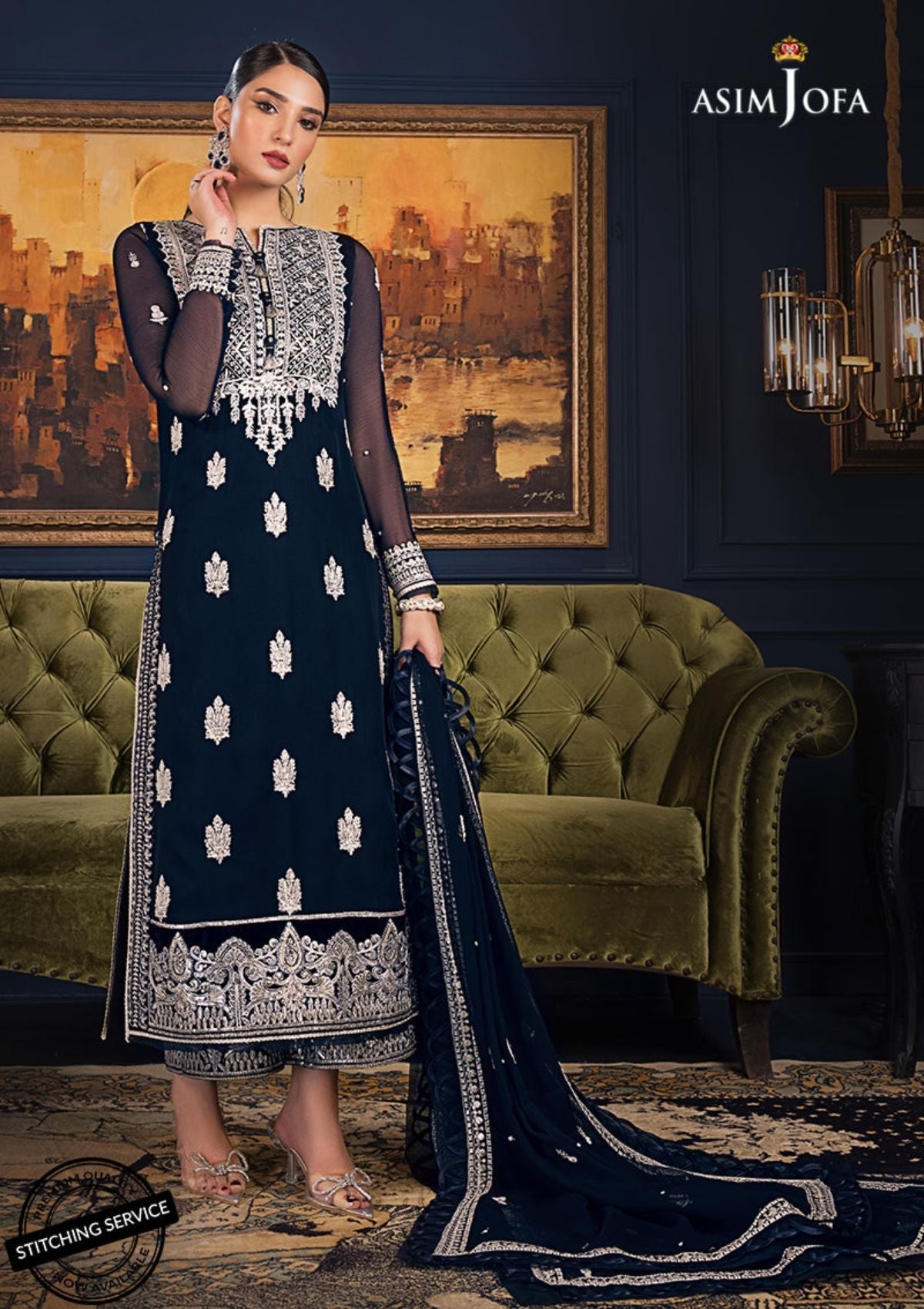Winter Collection - Asim Jofa - Ramsha Edit - AJRE#6