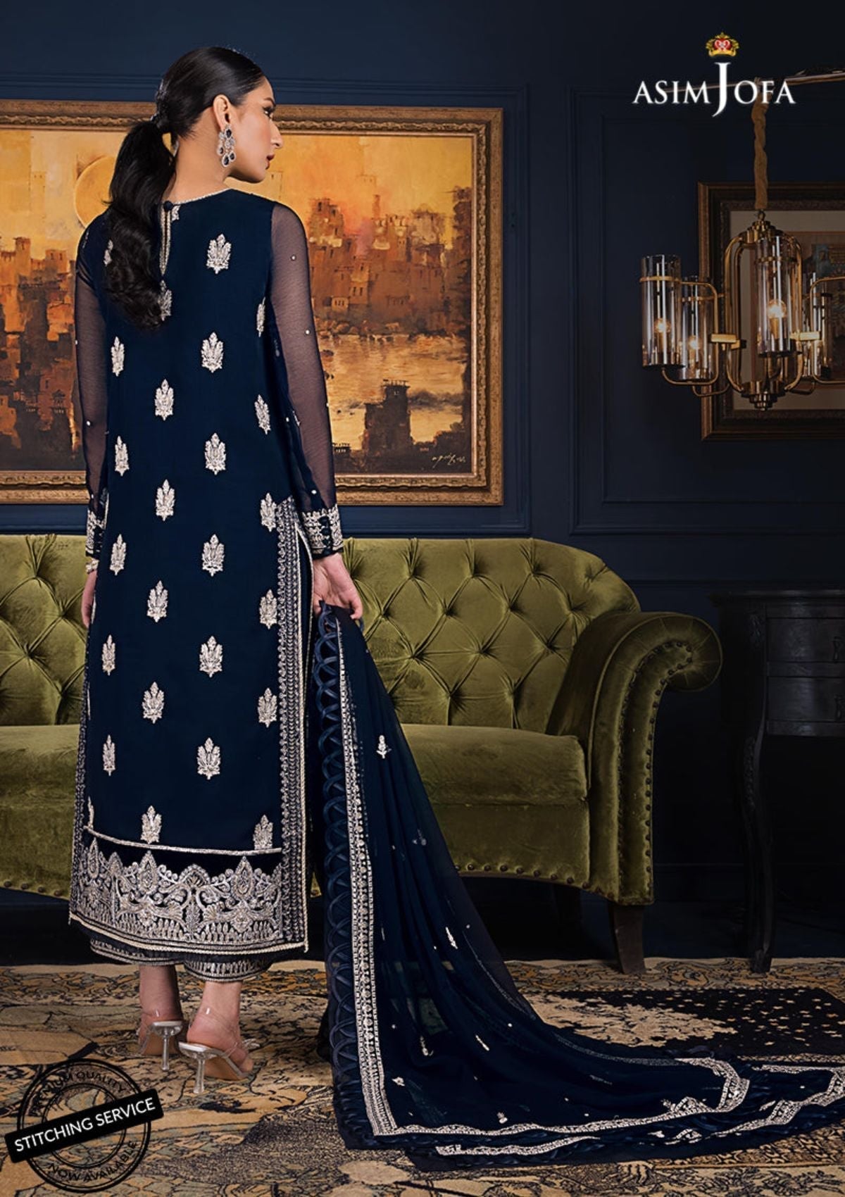 Winter Collection - Asim Jofa - Ramsha Edit - AJRE#6