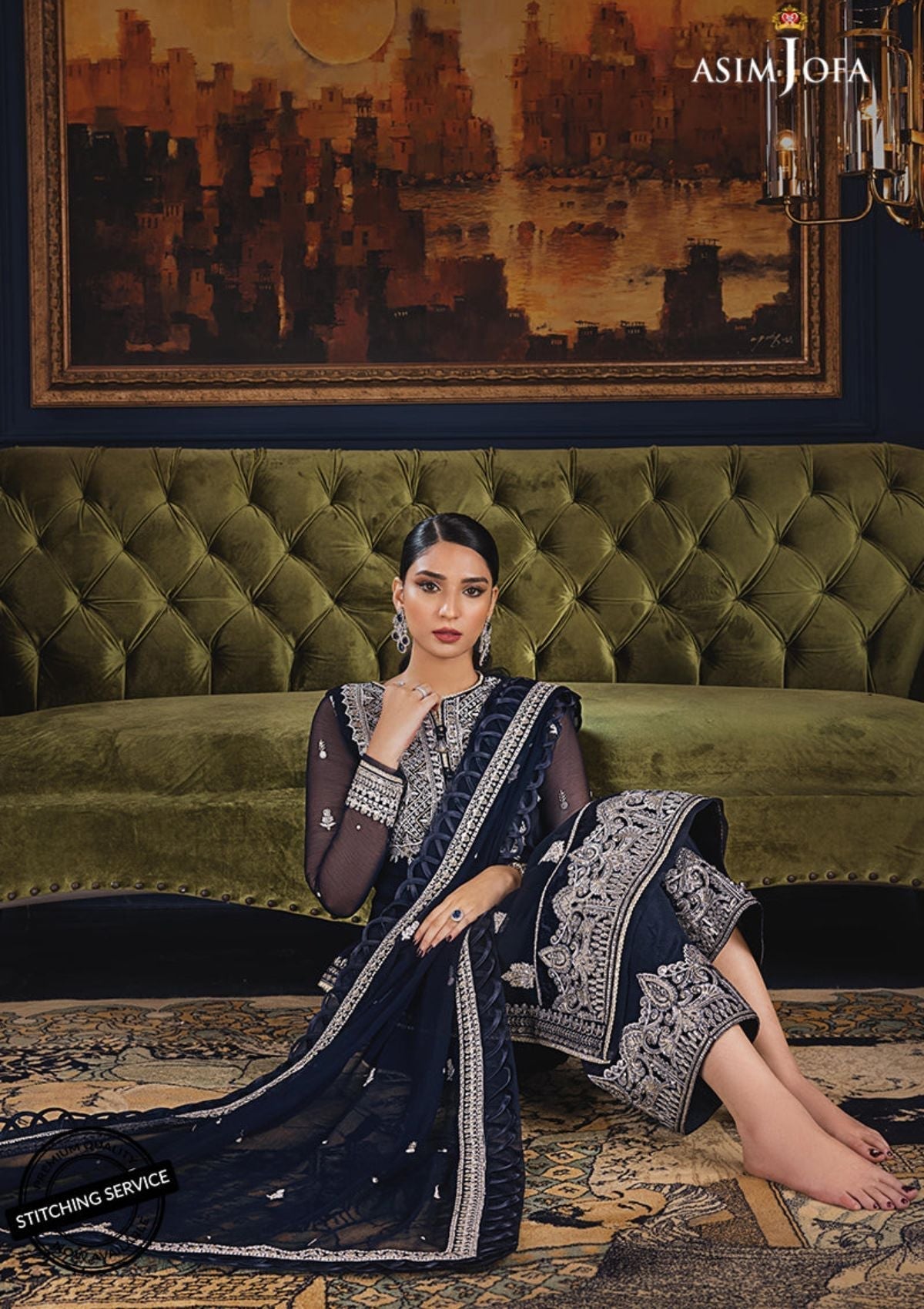 Winter Collection - Asim Jofa - Ramsha Edit - AJRE#6