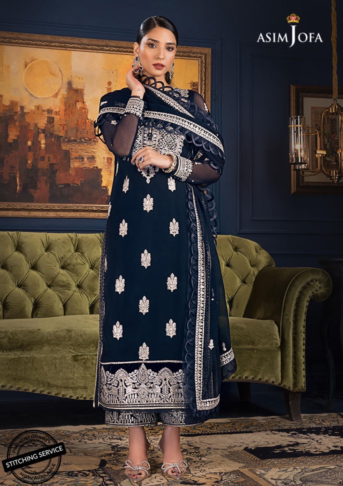 Winter Collection - Asim Jofa - Ramsha Edit - AJRE#6