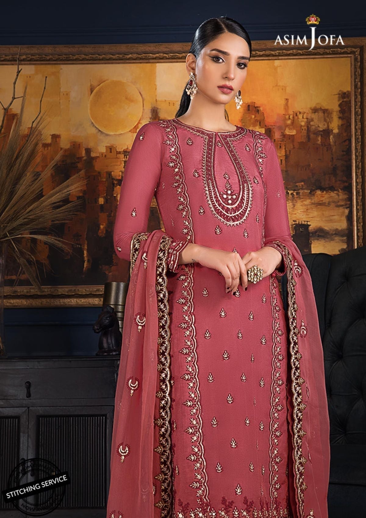 Winter Collection - Asim Jofa - Ramsha Edit - AJRE#7