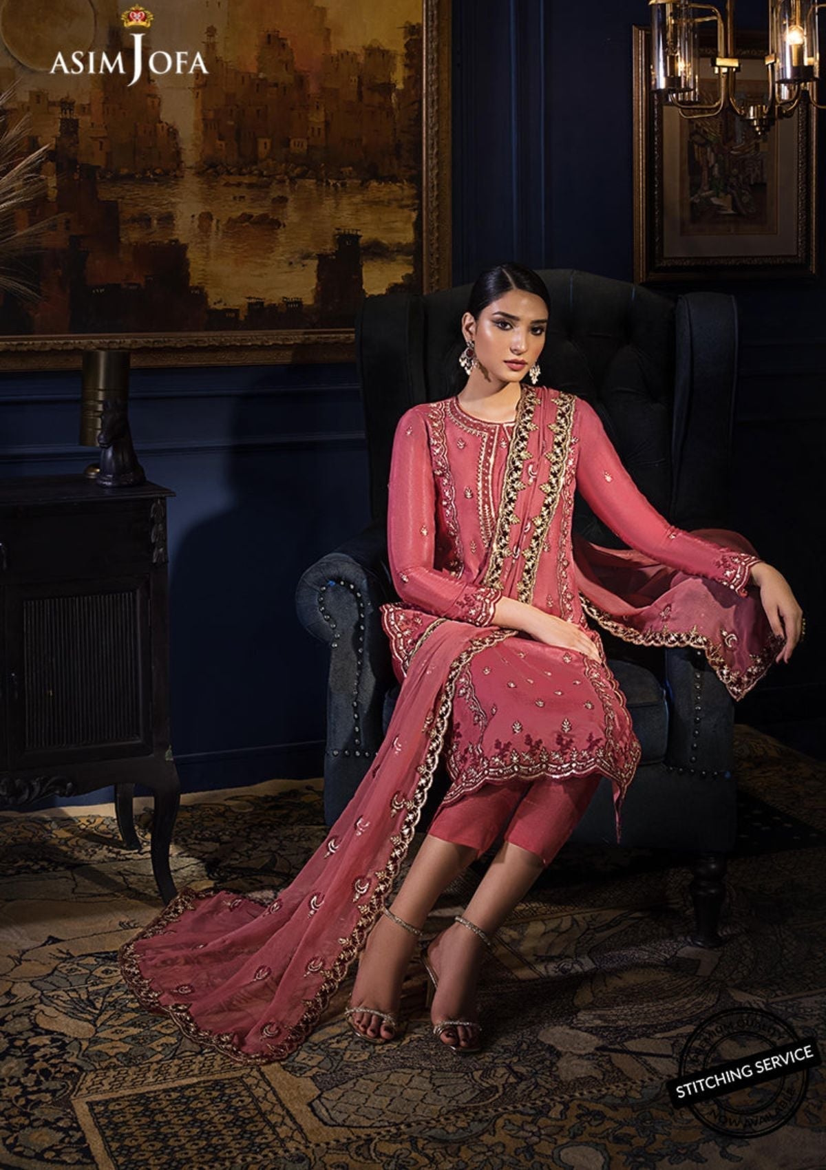 Winter Collection - Asim Jofa - Ramsha Edit - AJRE#7