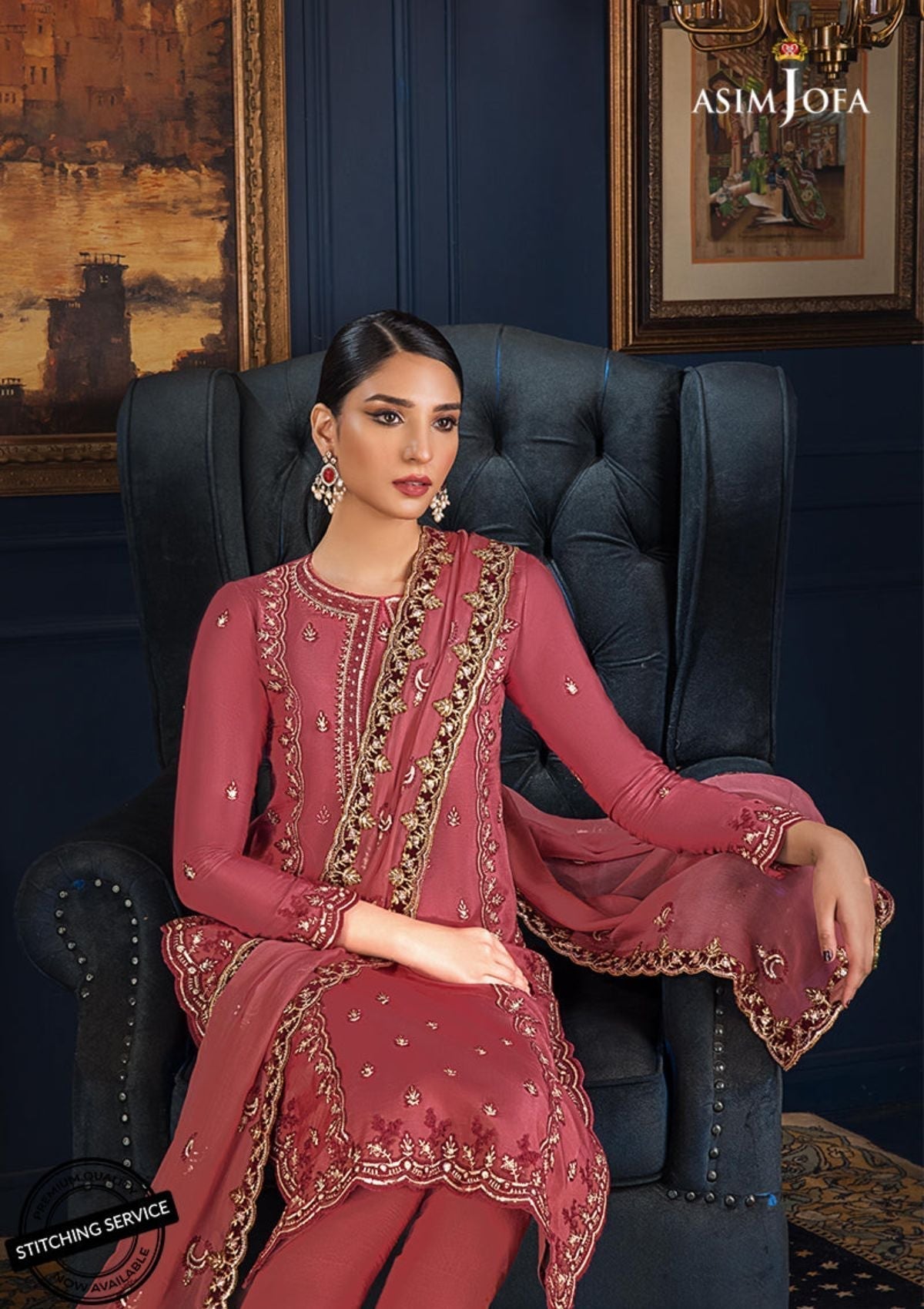 Winter Collection - Asim Jofa - Ramsha Edit - AJRE#7