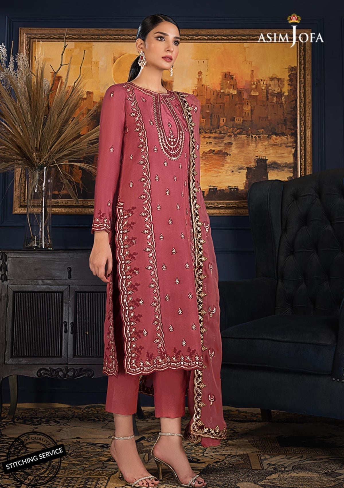 Winter Collection - Asim Jofa - Ramsha Edit - AJRE#7