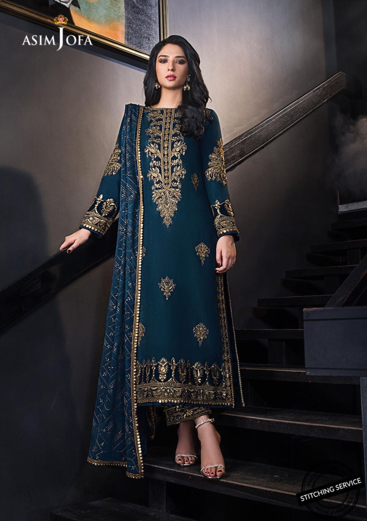 Winter Collection - Asim Jofa - Ramsha Edit - AJRE#9